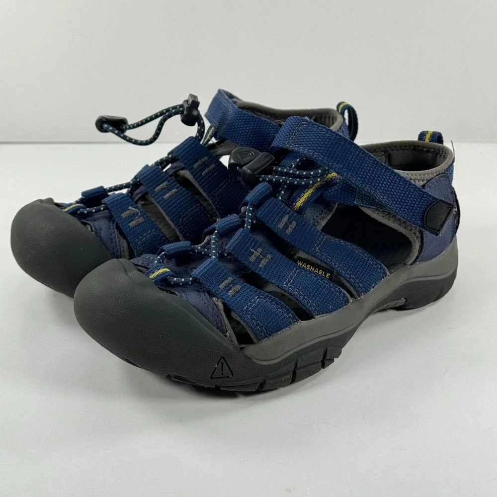 Keen Kids Newport H2 Navy Blue Grey Water‎ Sandals Shoes 1009962 Size 1 US
